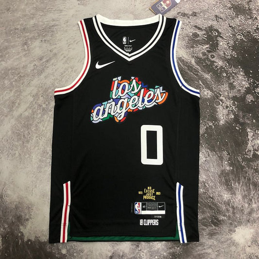 גופיית NBA ראסל ווסטברוק שחורה לוס אנג׳לס לייקרס