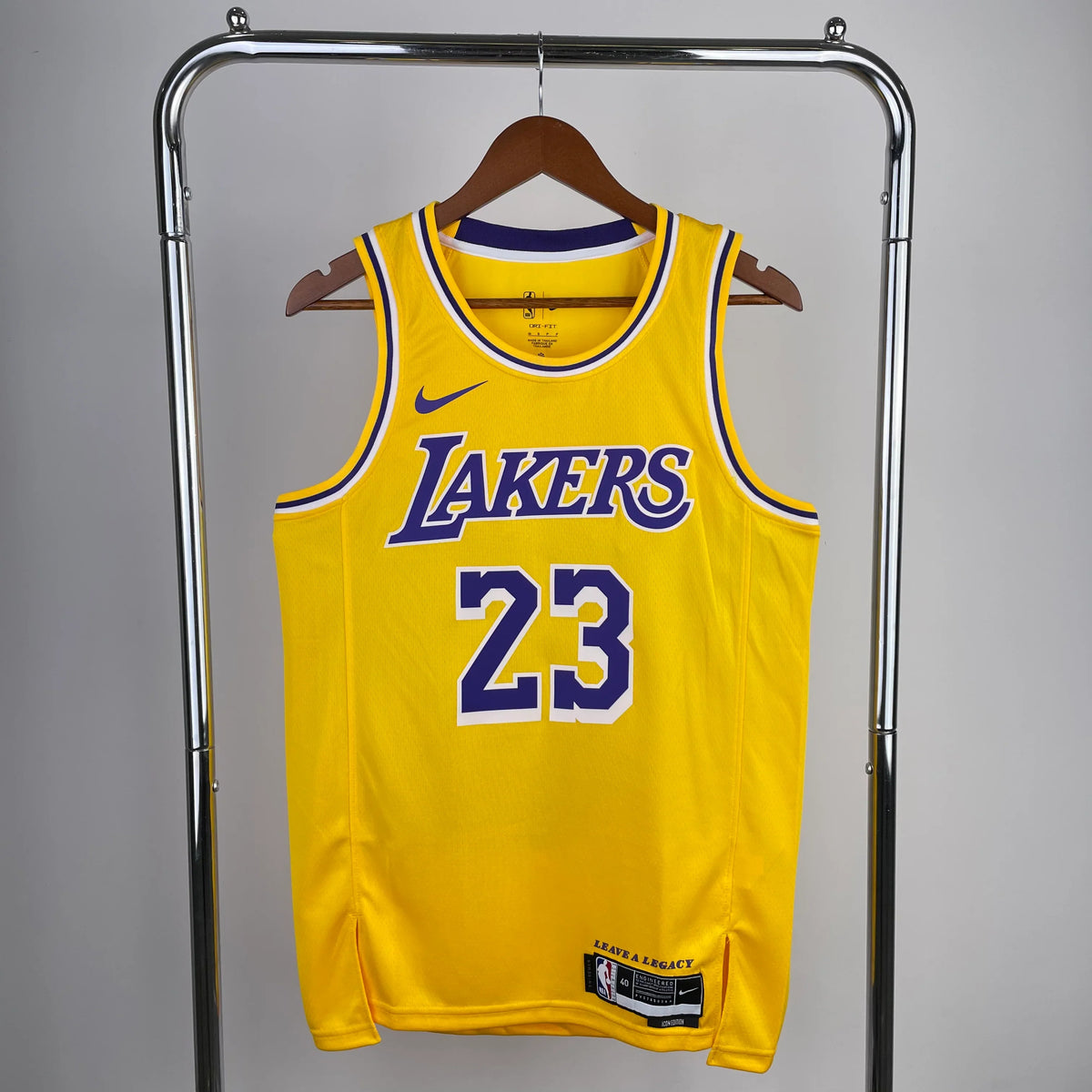 גופיית NBA לברון ג׳יימס צהובה בלוס אנג׳לס לייקרס