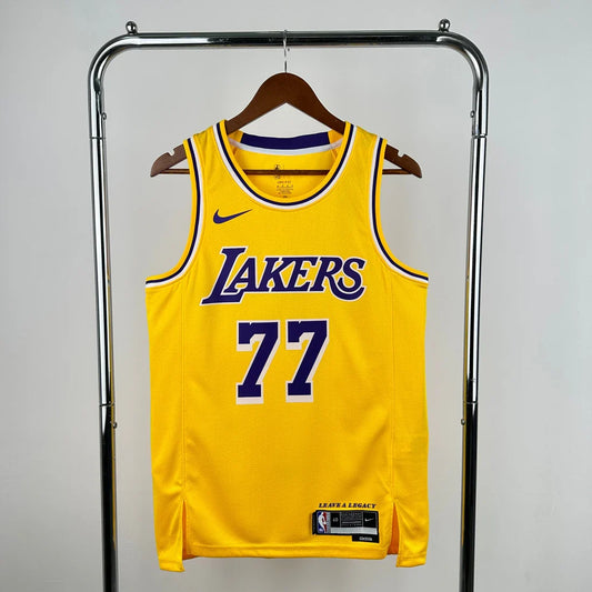 גופיית NBA לוקה דונצ'יץ צהובה בלוס אנג׳לס
