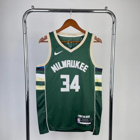 גופיית NBA יאניס אדטוקומבו ירוקה במילווקי באקס