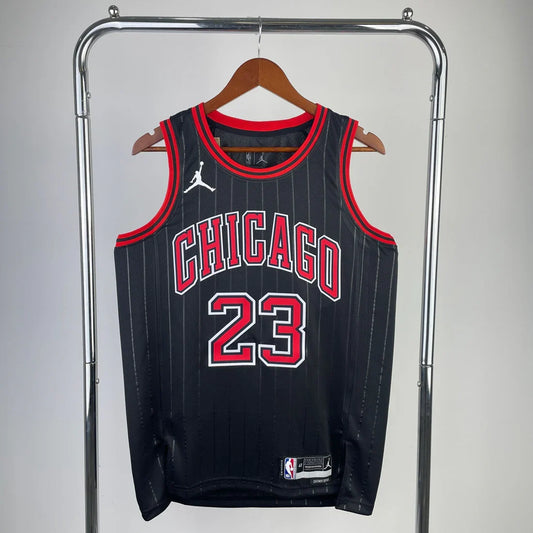 גופיית NBA מייקל ג׳ורדן שחורה בשיקגו בולס